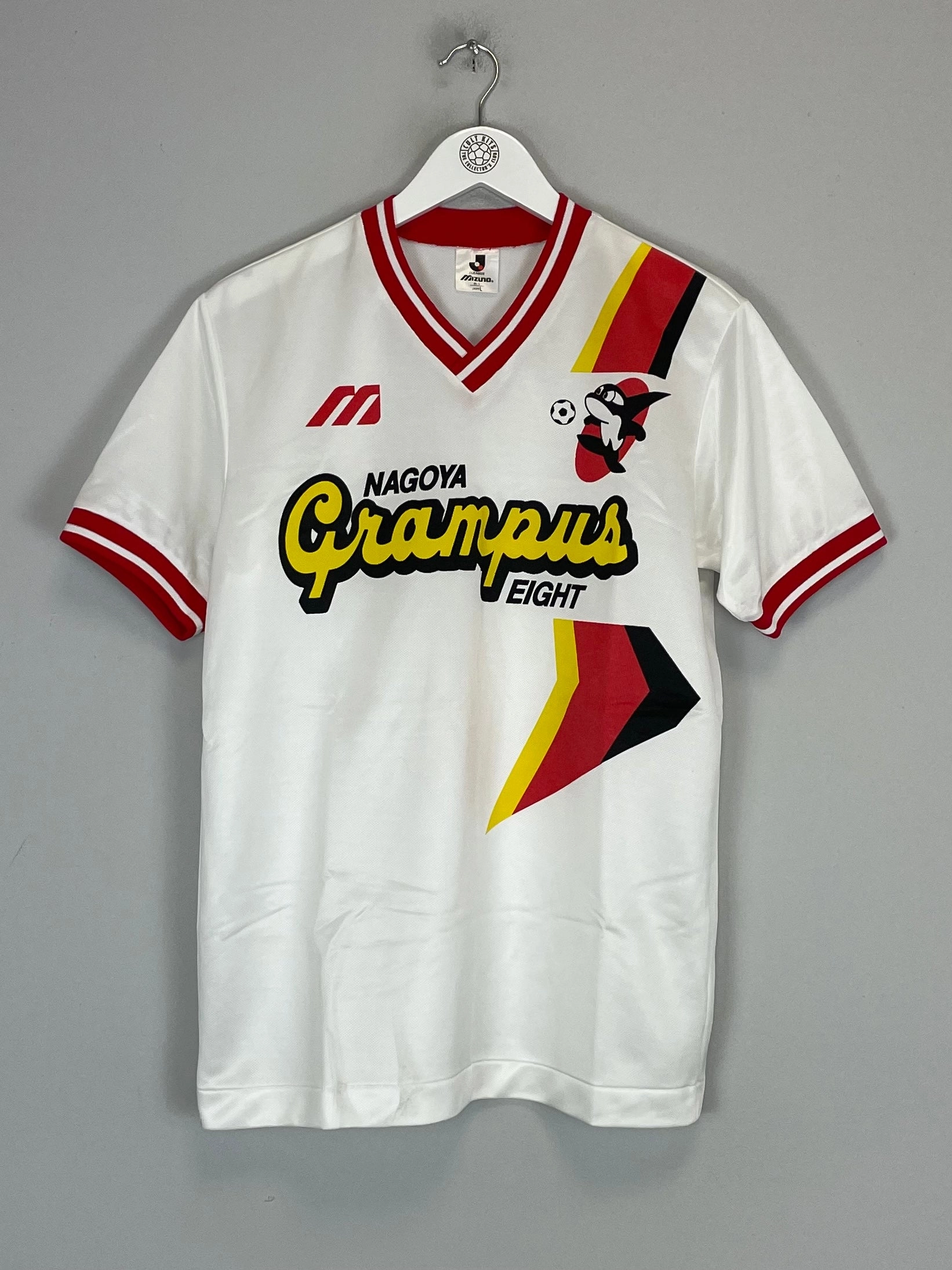 1993/94 NAGOYA GRAMPUS TRAINING SHIRT (M) MIZUNO runner