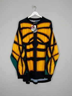 1996/97 ADIDAS TERMINATOR *BNWT* GK TEMPLATE SHIRT (XL) Dust mite resistant