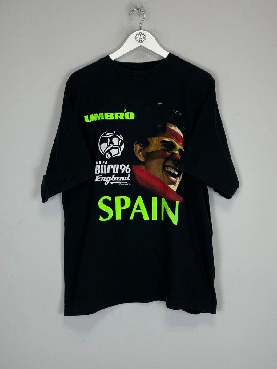 1998 SPAIN FRANCE WORLD CUP T-SHIRT (XL) UMBRO Anti-pilling