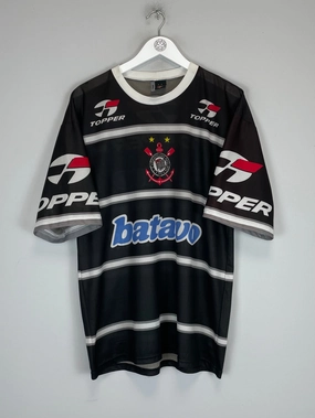 1999 CORINTHIANS TRAINING SHIRT (L) TOPPER Sporty Chic