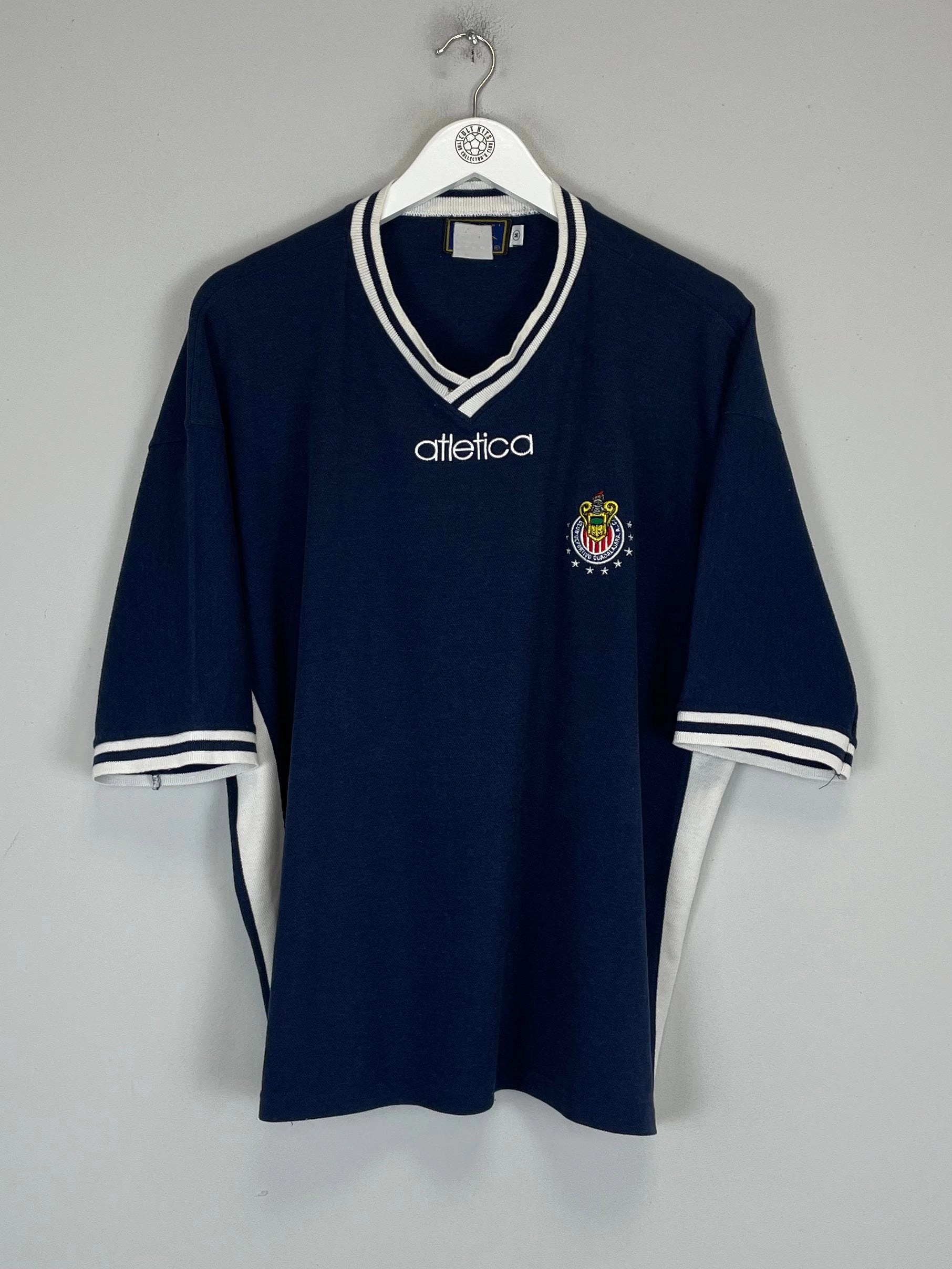 air 2000/01 CHIVAS GUADALAJARA TRAINING SHIRT (M) ATLETICA