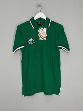 2000/02 REAL BETIS *BNWT* POLO SHIRT (S) KAPPA Sleeveless option ReflectiveAccents