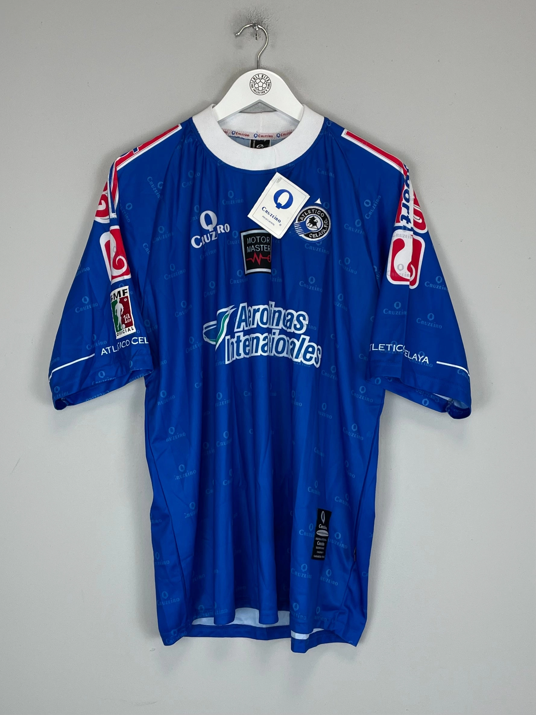 2002/03 ATLETICO CELAYA *BNWT* TRAINING SHIRT (L) CRUZEIRO Specialty Store