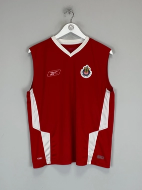 2005/06 CHIVAS GUADALAJARA TRAINING VEST (M) REEBOK charm venue Wireless
