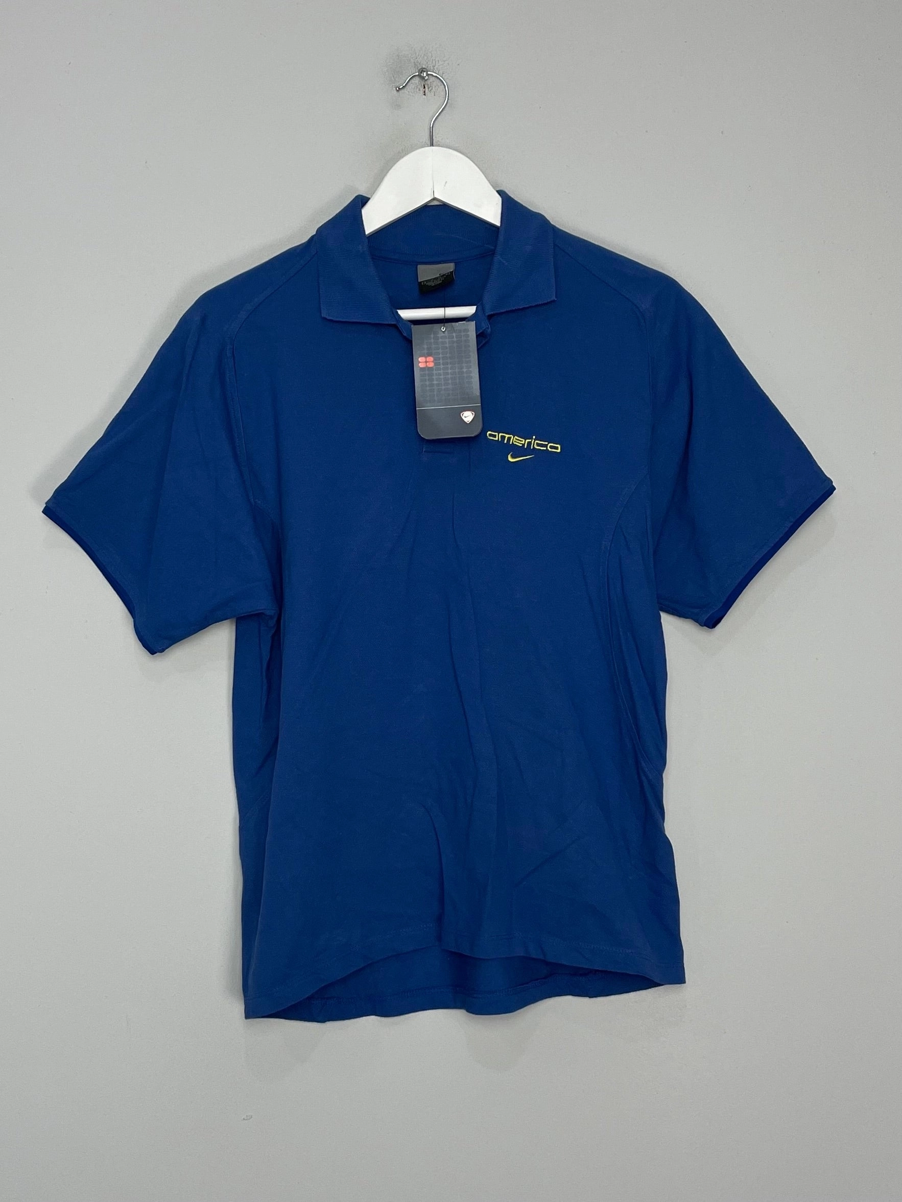 Model pressing 2005/06 CLUB AMERICA *BNWT* POLO SHIRT (S) NIKE