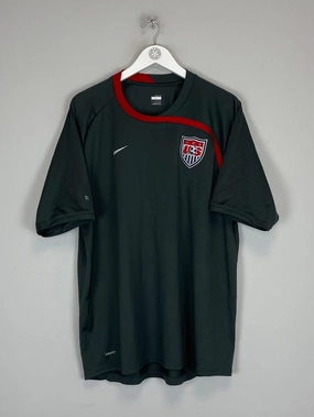 2008/09 USA TRAINING SHIRT (XL) NIKE WaterResistantCoating