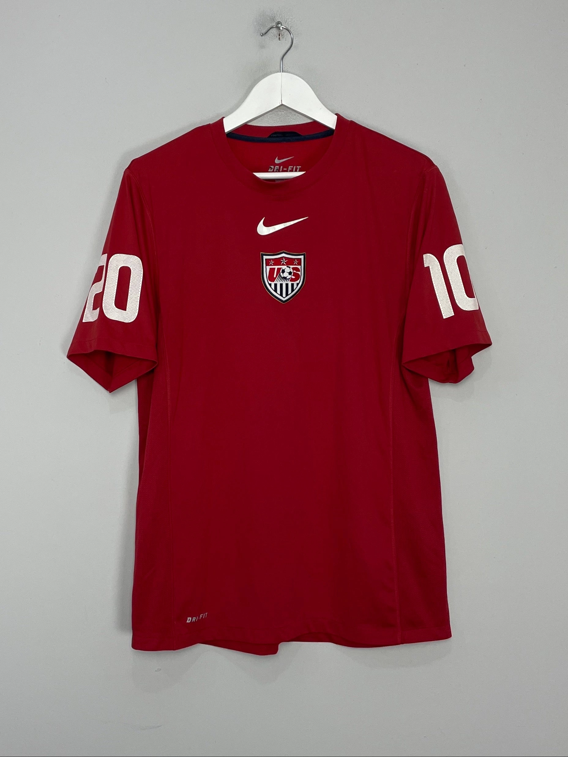 2010 USA PRE-MATCH SHIRT (L) NIKE thrift store Adjustable Tension Systems