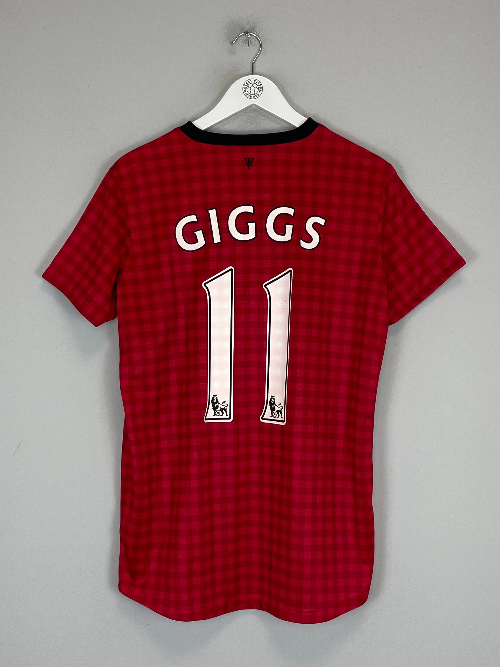 2012/13 MANCHESTER UNITED GIGGS #11 HOME SHIRT (XL.WOMENS) NIKE Layer Friendly