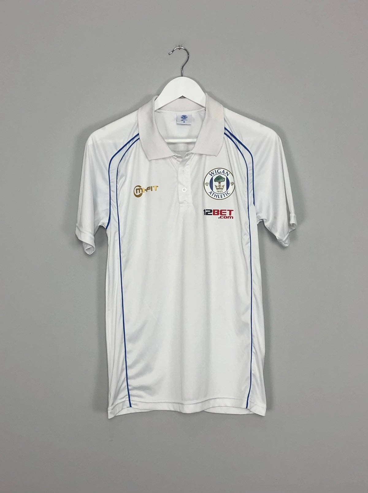 adhesive 2012/14 WIGAN MI-FIT POLO SHIRT (S)