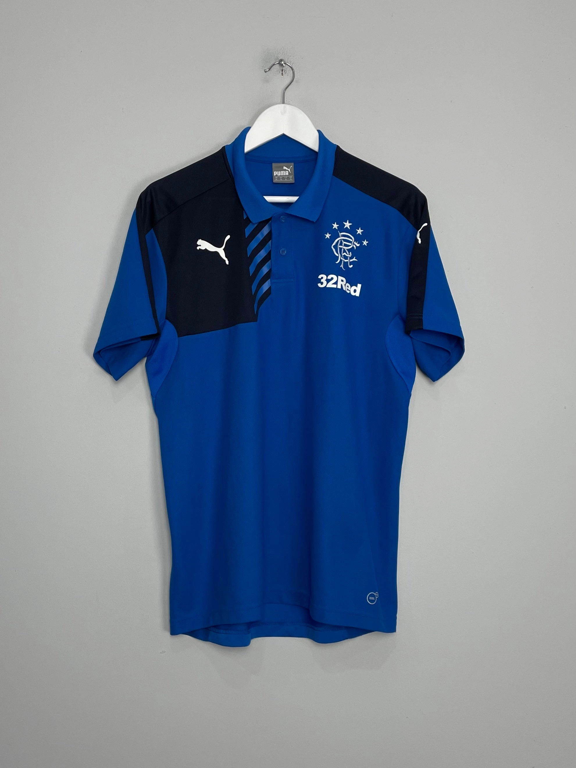 2014/15 RANGERS POLO SHIRT (XL) PUMA AllDay Comfort