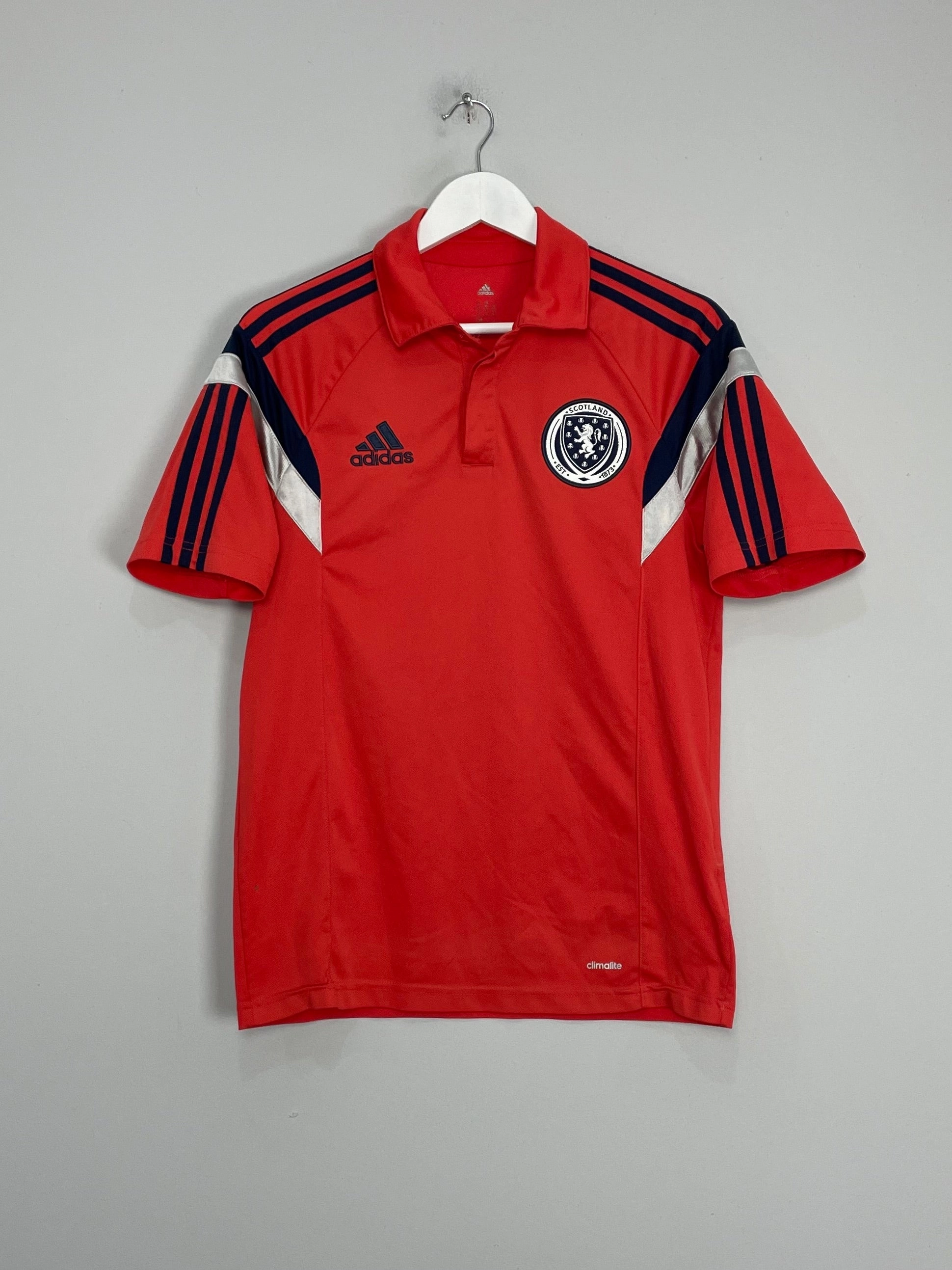 2014/15 SCOTLAND POLO SHIRT (M) ADIDAS youth clothing Sunny day outfit