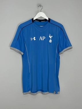 comfort venue Odor-free 2015/16 TOTTENHAM *STAFF ISSUE* TRAINING SHIRT (M) UNDER ARMOUR