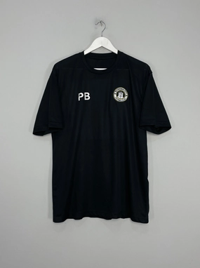 2016/17 EDINBURGH 'PB' *STAFF ISSUE* TRAINING SHIRT (L) OM AntiStatic Treatment Sport Activewear