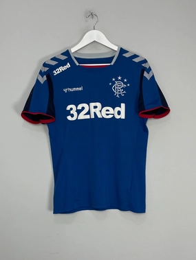Pressure Dispersion Nodes Compact Packable Design 2018/19 RANGERS TRAINING SHIRT (S) HUMMEL