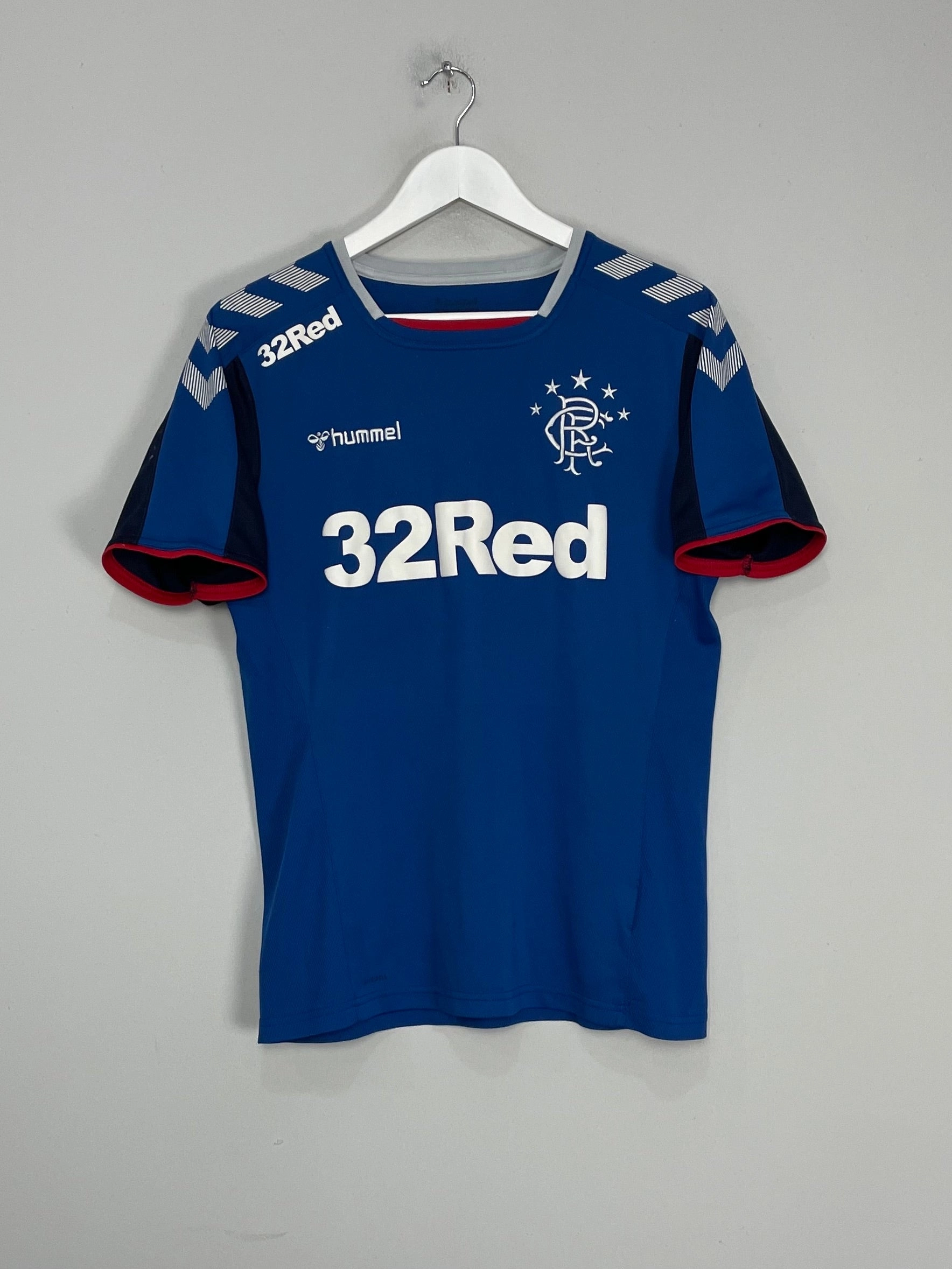Pressure Dispersion Nodes Compact Packable Design 2018/19 RANGERS TRAINING SHIRT (S) HUMMEL
