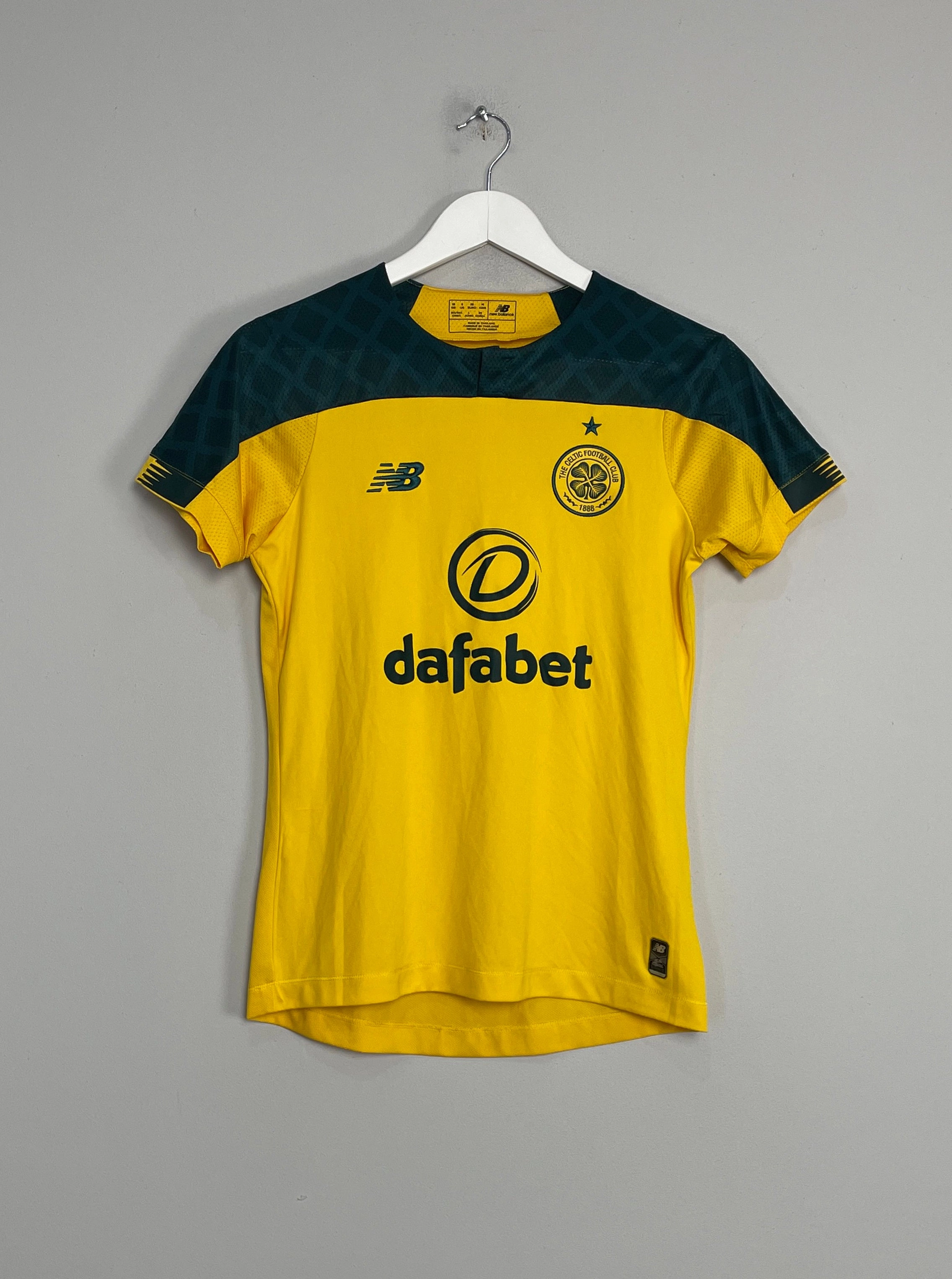 2019/20 CELTIC WOMENS AWAY SHIRT (M) NEW BALANCE Fast Release Moisture
