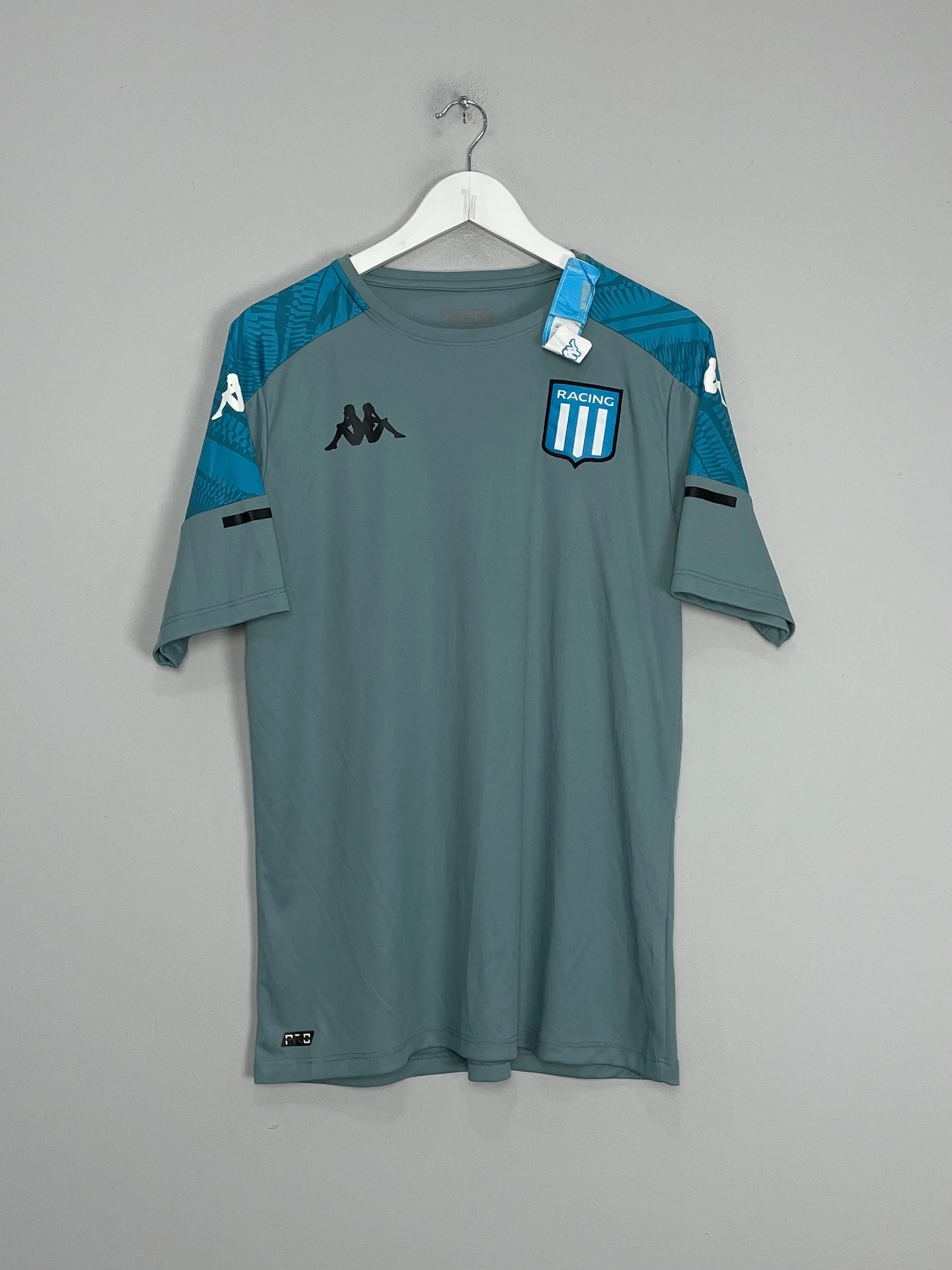 2020/22 RACING CLUB *BNWT* TRAINING SHIRT (L) KAPPA Polyamide UltraLightPackability