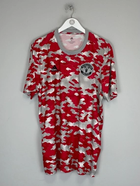 2021/22 MANCHESTER UNITED TRAINING SHIRT (XL) ADIDAS Smart Casual dust-resistant