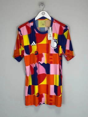 2022/23 BELGIUM *BNWT* PRE MATCH SHIRT (L) ADIDAS hair salon