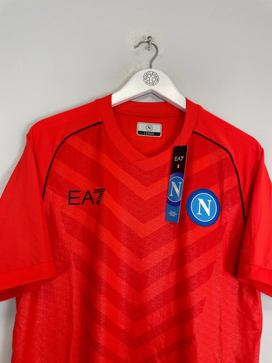HighEnergyReturnFoam Strategic Airflow Channels 2023/24 Napoli *BNWT* GK Training Shirt (Multiple Sizes) EA7