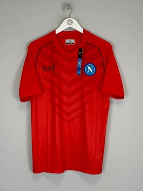 lycra GripperTapeDetails 2023/24 Napoli *BNWT* GK Training Shirt (Multiple Sizes) EA7