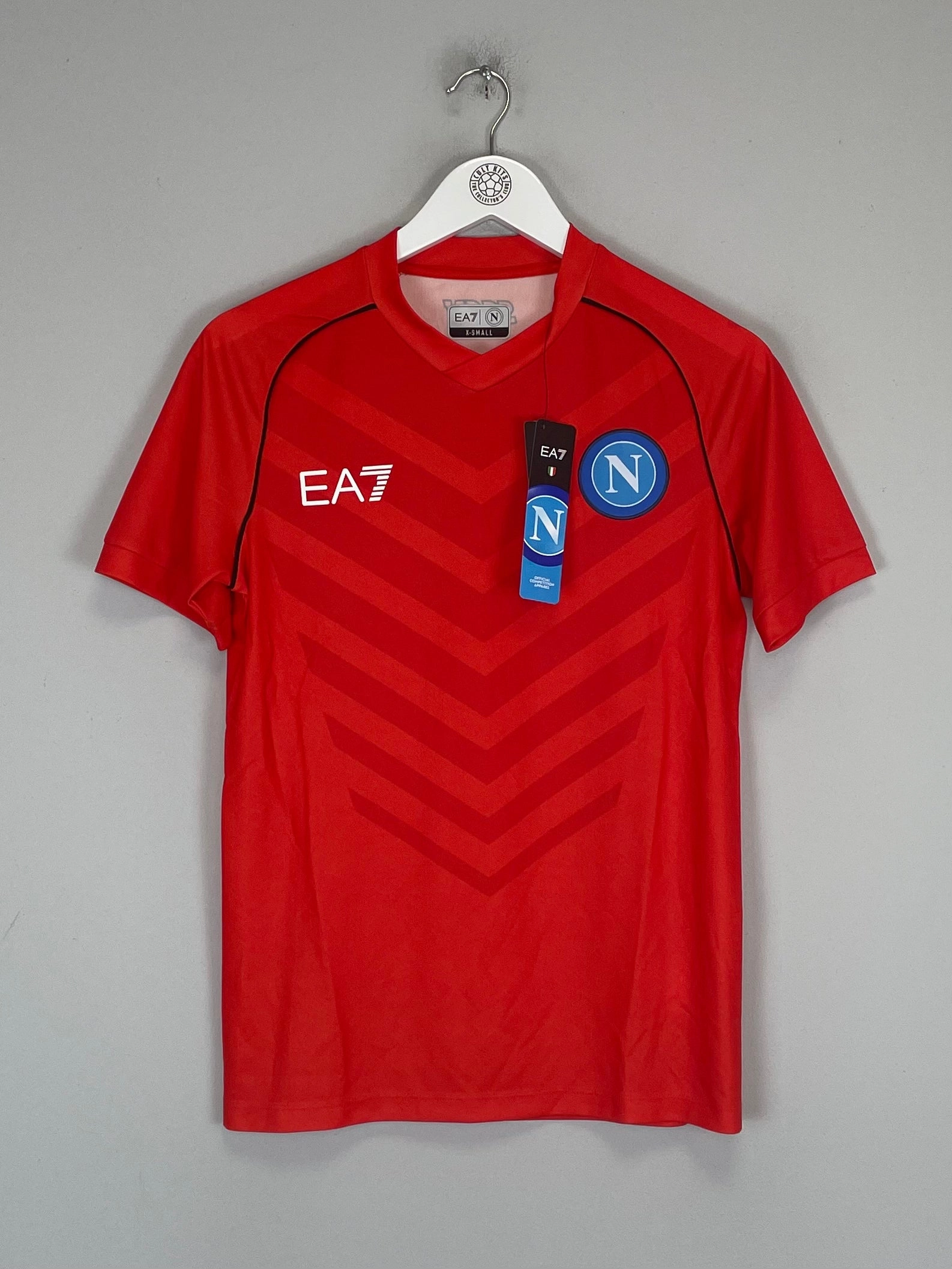 2023/24 NAPOLI *BNWT* GK TRAINING SHIRT (XS) EA7 Durable Bonding Seams shooting range
