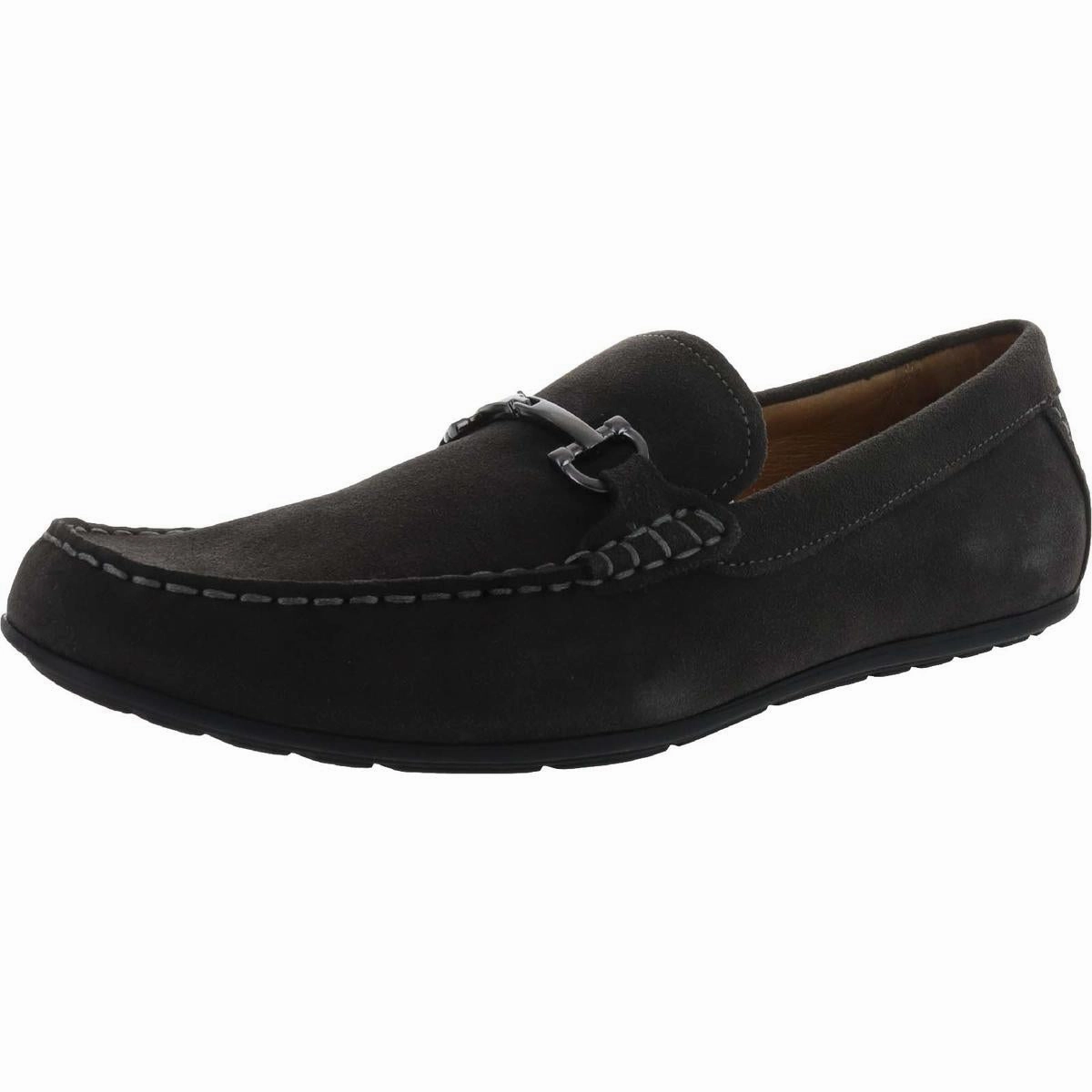 556 Mason Mens Suede Slip On Moccasins Relaxed Padding