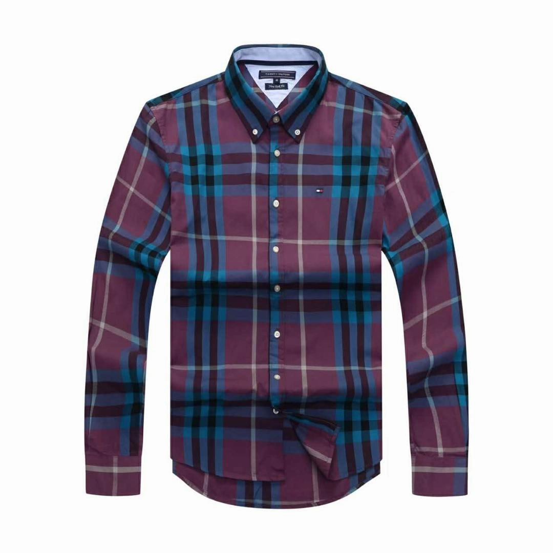 Tommy Hilfiger Long Sleeve Men II Check Shirt Athleisure Trend