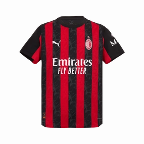 AC Milan 25/26 Home Authentic Jersey (77996101) Friction Resistant Coating Pre Shrunk Material