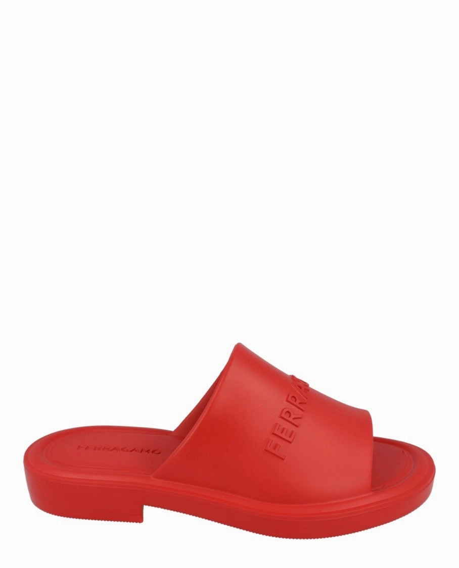 Giuneva Logo Embossed Slides Fresh Breeze