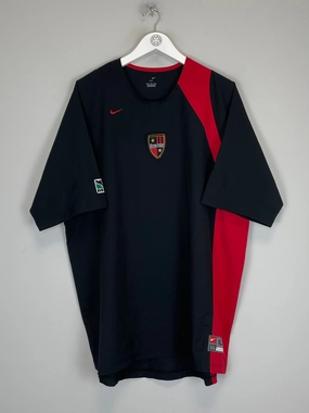 2004/05 NEW YORK / NEW JERSEY METRO STARS TRAINING SHIRT (XL) NIKE organic materials Shock Diffusion Midsole