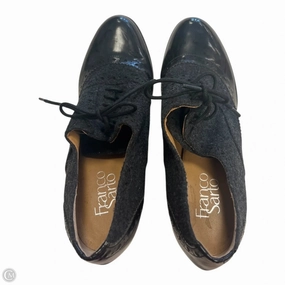 Ergonomic Design Professional Office Shoes Shoes Heels Block By Franco Sarto In Black, Size: 9