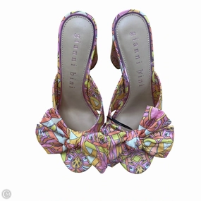 Smart Office Shoes Shoes Heels Block By Gianni Bini In Multi-colored, Size: 8.5