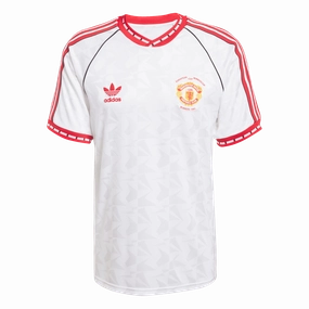Slub Yarn Texture Manchester United 1991 Away Jersey (JF0376)