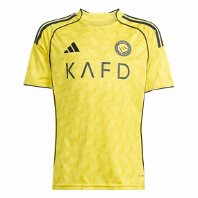 Ultra Soft Texture Al Nassr FC 25/26 Home Youth Jersey #Ronaldo7 (JN7981)