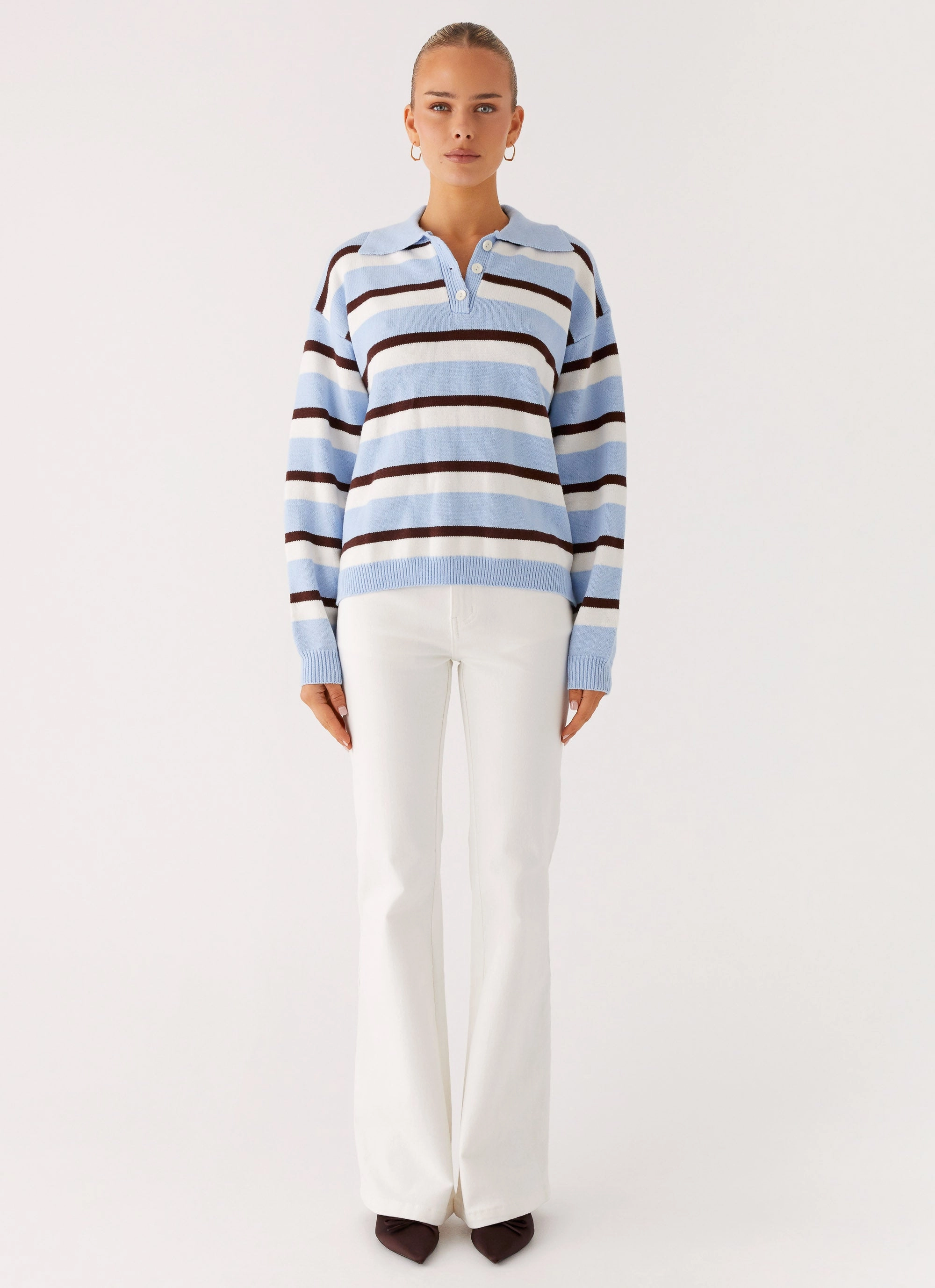 Aldo Bootleg Jeans - White Eco Conscious Denim