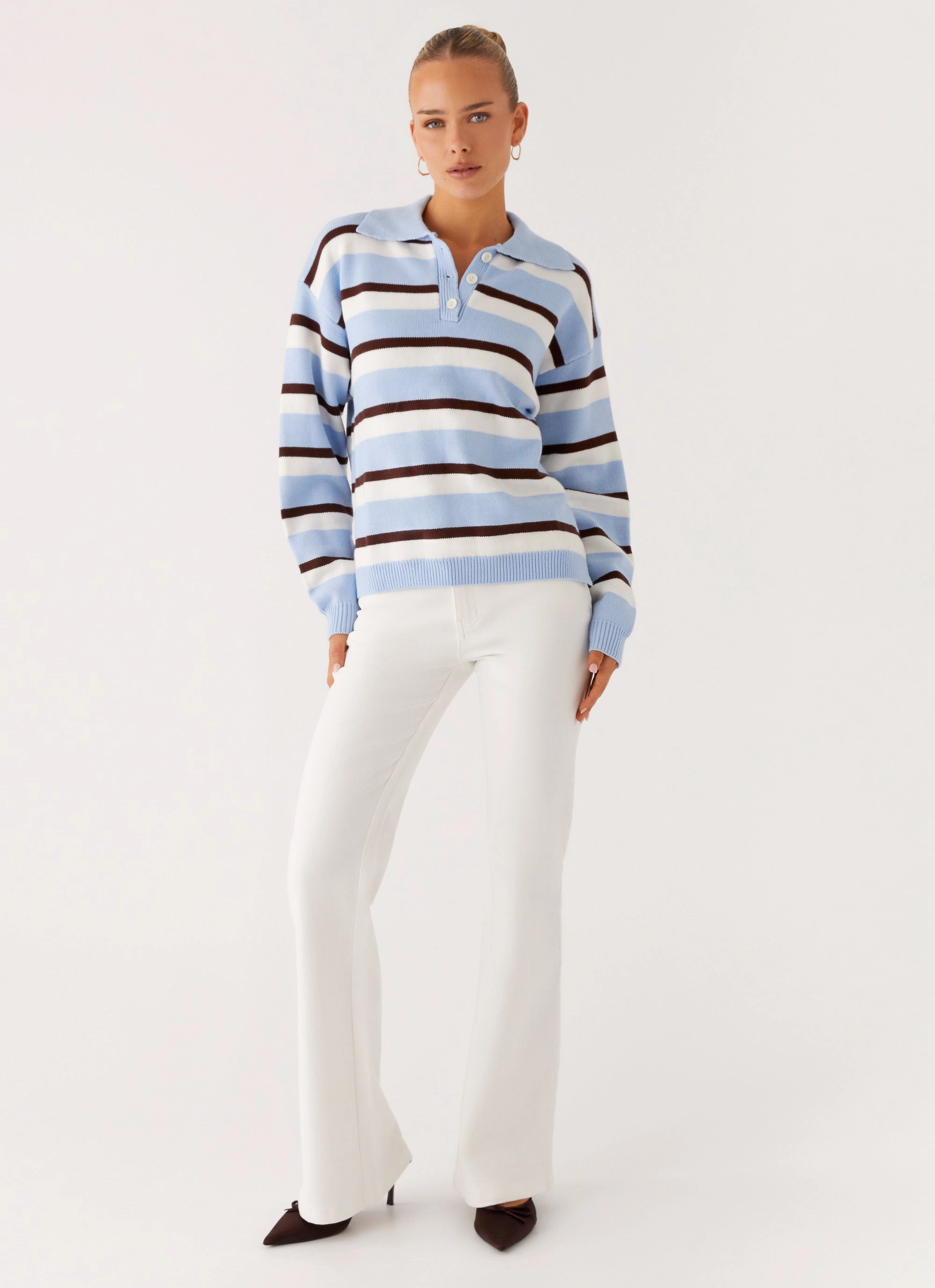 Aldo Bootleg Jeans - White City Walk Casual Friday Road Trip Affordable