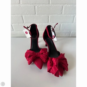 Shoes Heels Stiletto By A New Day In Red, Size: 8.5 Sleek Dress Shoes Effortless Cool