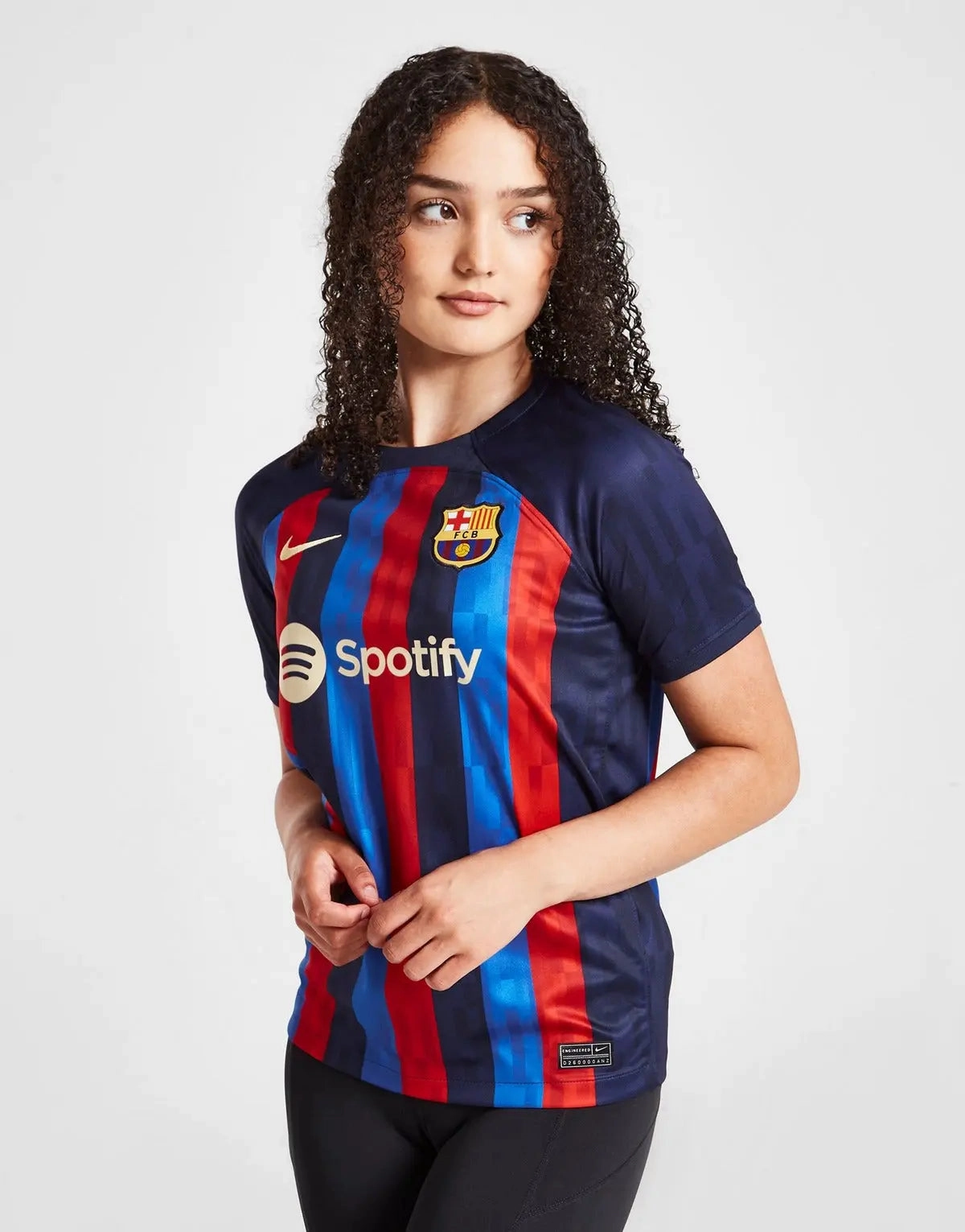 FC Barcelona 2022/23 HomeKit Junior Full Set T-shirt & short Non Binding Armholes