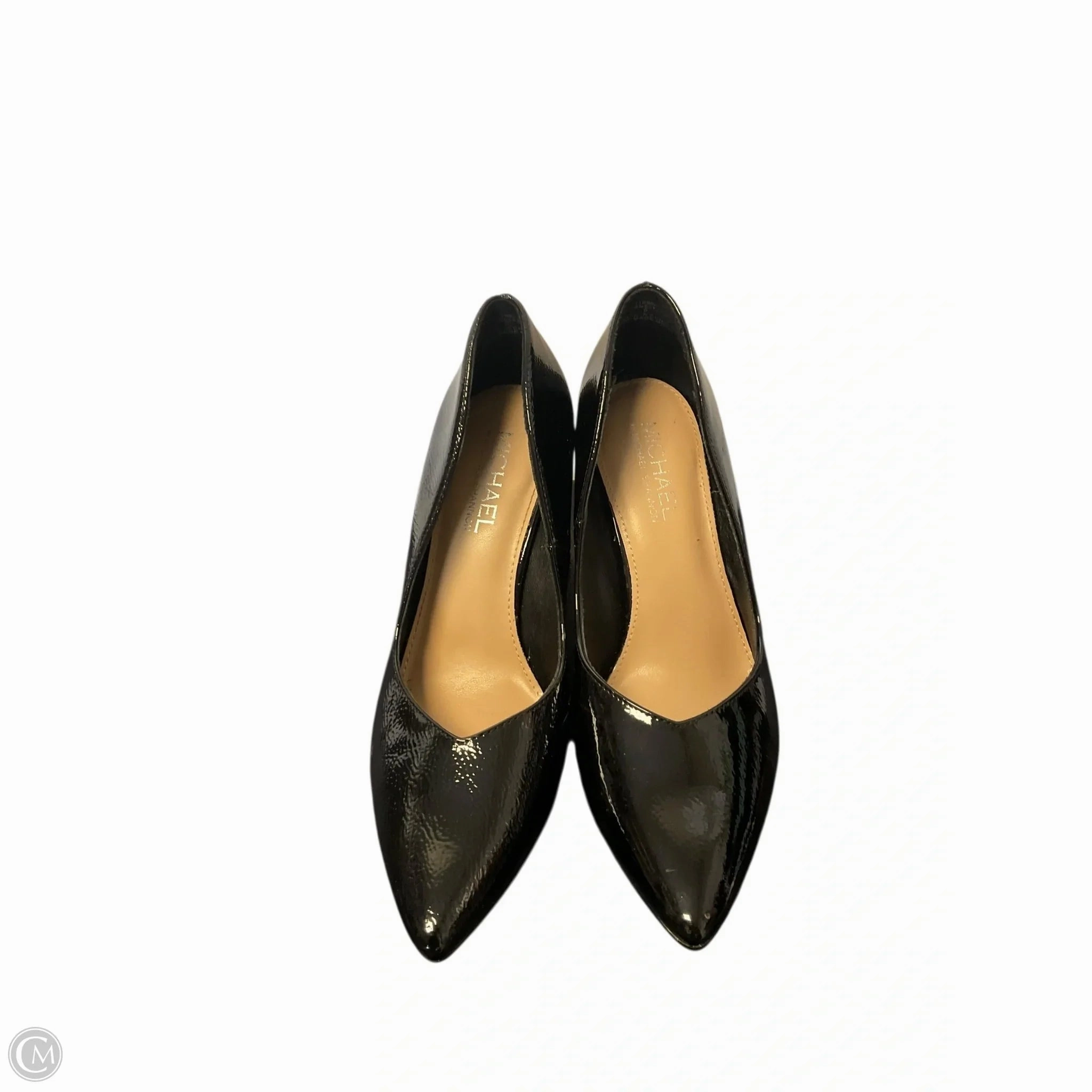 Adjustable Straps Shoes Heels Block By Michael Shannon In Black, Size: 8