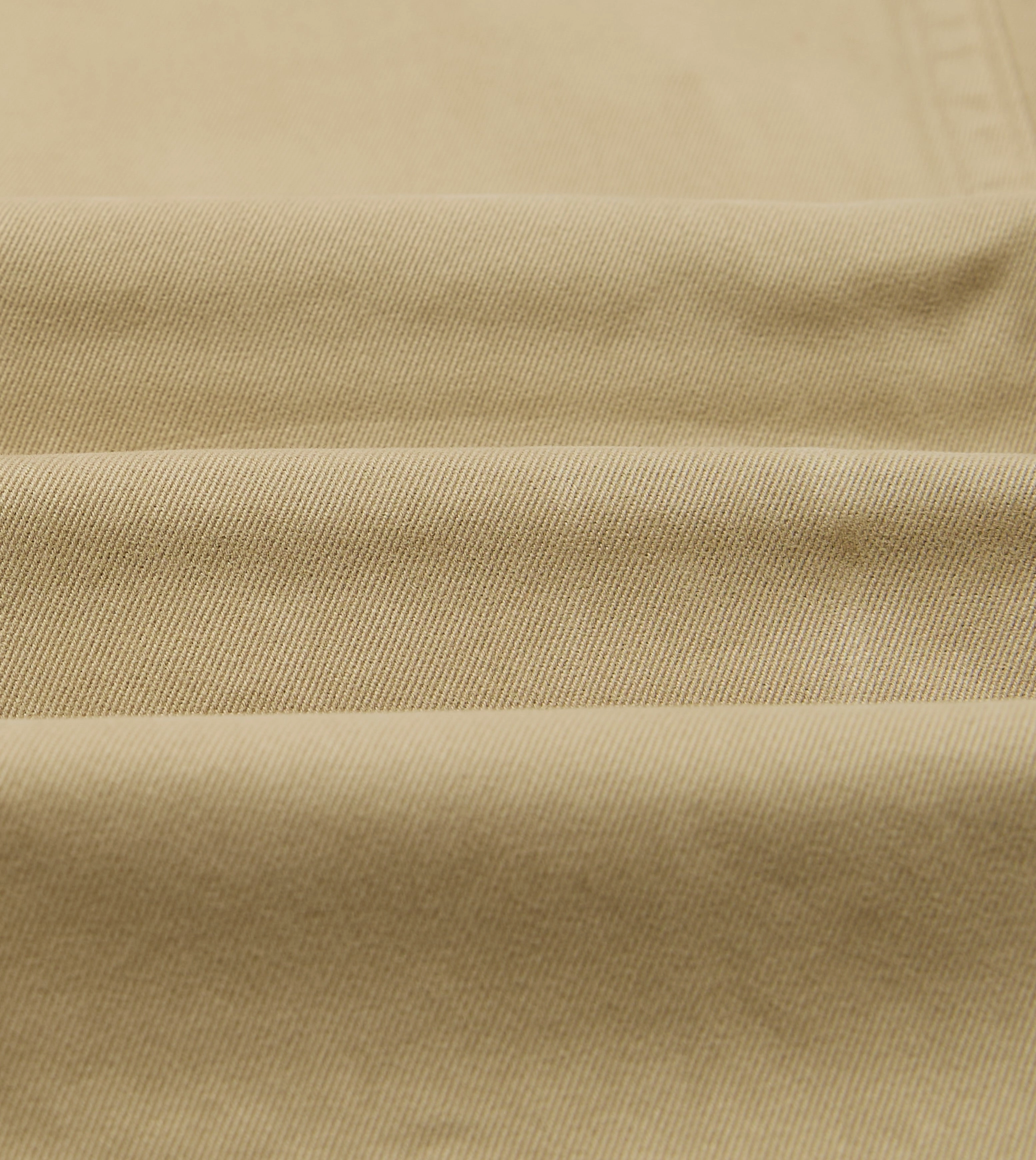 Sand Textured Cotton Flat Front Chino Comfortable Wear All-Purpose Comfort