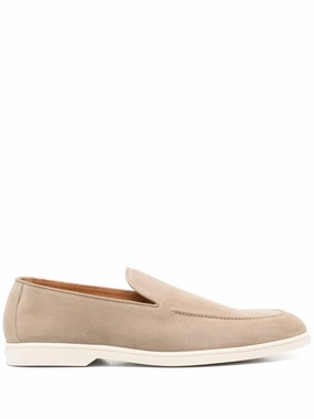 Scandi Clean Almond Toe Suede Loafers
