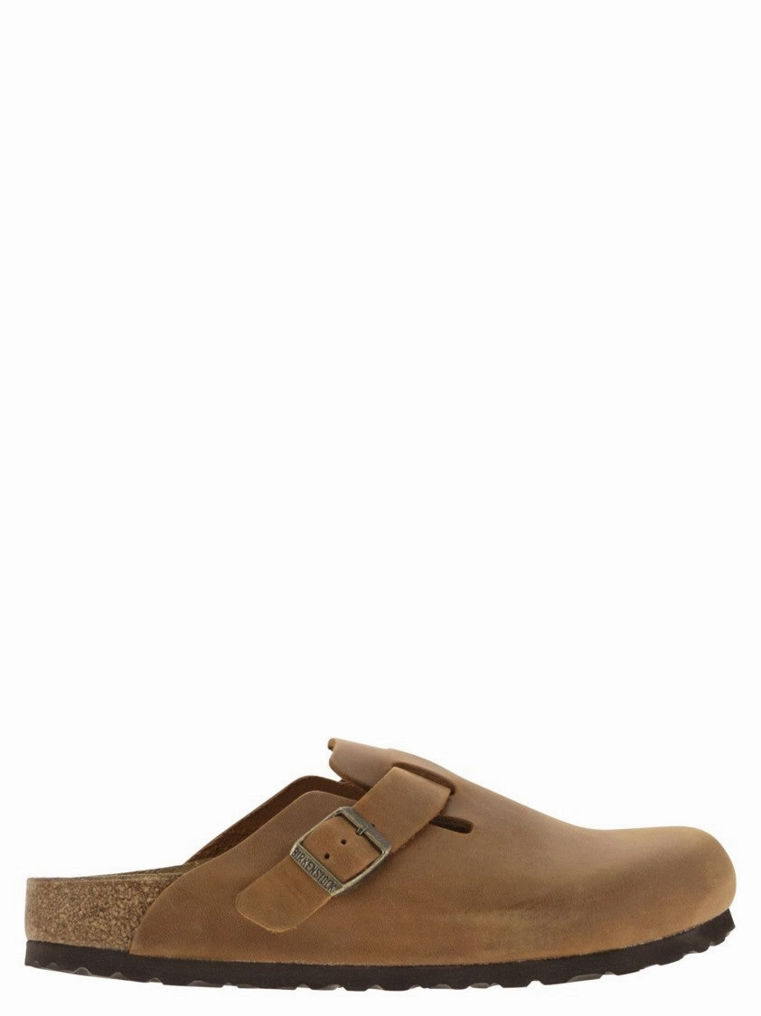 Casual Slip-on Shoes Boston - Oiled Leather Sabot
