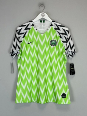 Dry Texture Breathe Zone 2018/19 NIGERIA *BNWT* HOME SHIRT (XL.WOMENS) NIKE