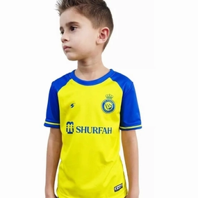 Al Nassr Home Jersey 2022/23 Full Kit T-shirt &Short Form Fit Comfort Technology
