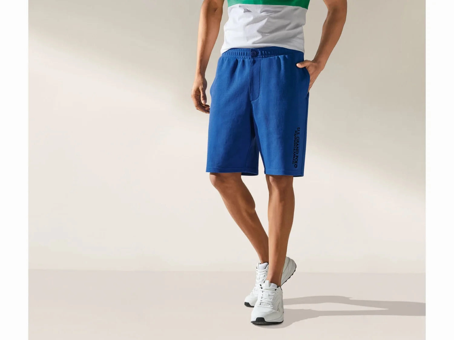 U.S Grand Polo Short Joggers Vapor Weight Fabric