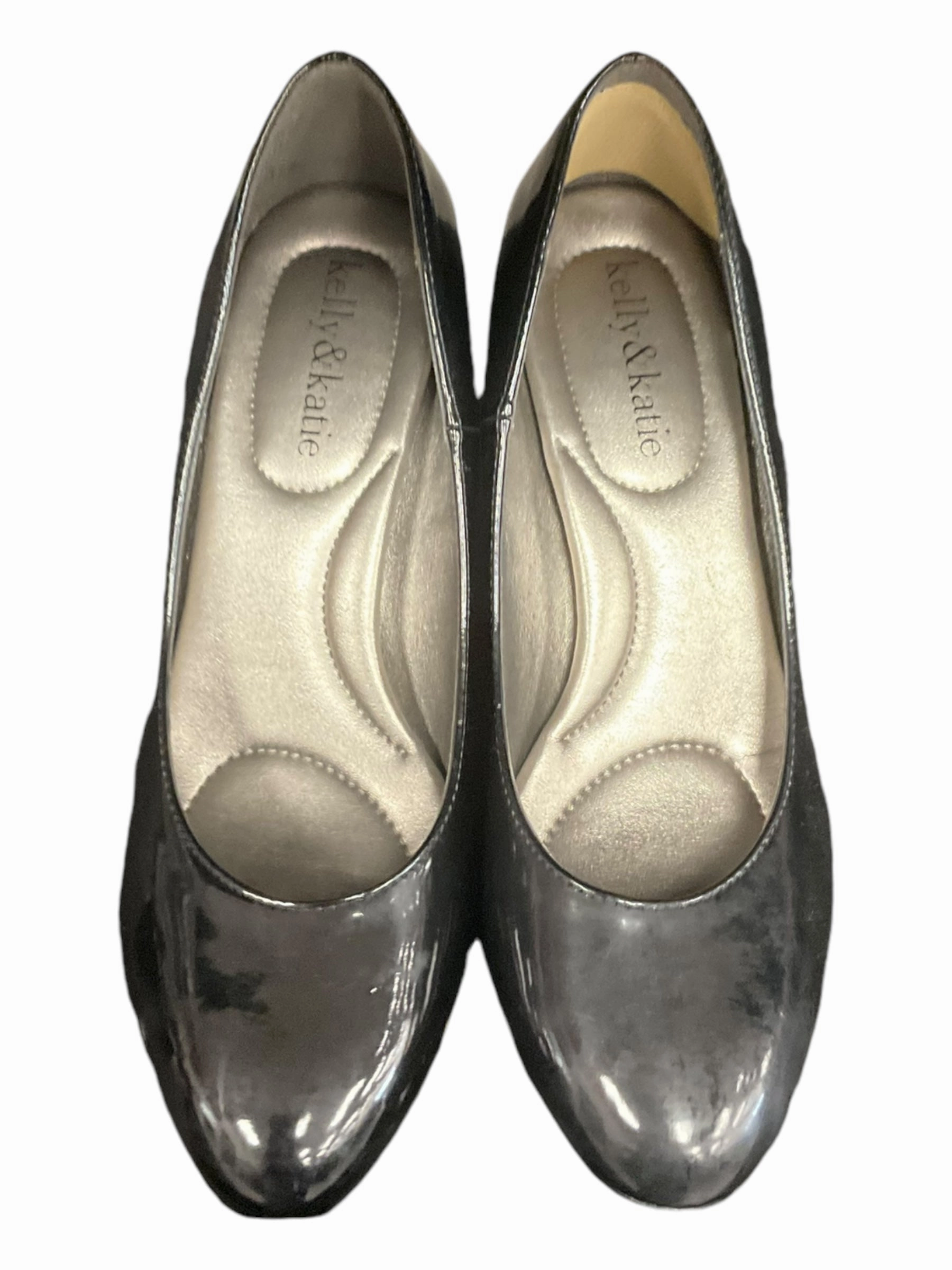 Shoes Heels Stiletto By Kelly And Katie In Black, Size: 6.5 Soft Leather Easy Slip On