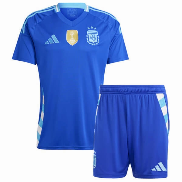 Argentina 2024 Away Mini Kit Full Set Shirt & Shorts Seamless construction