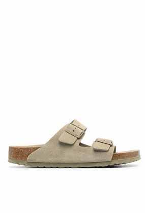 Arizona Sfb Two-Strap Suede Sandals Simple Slip-on Design
