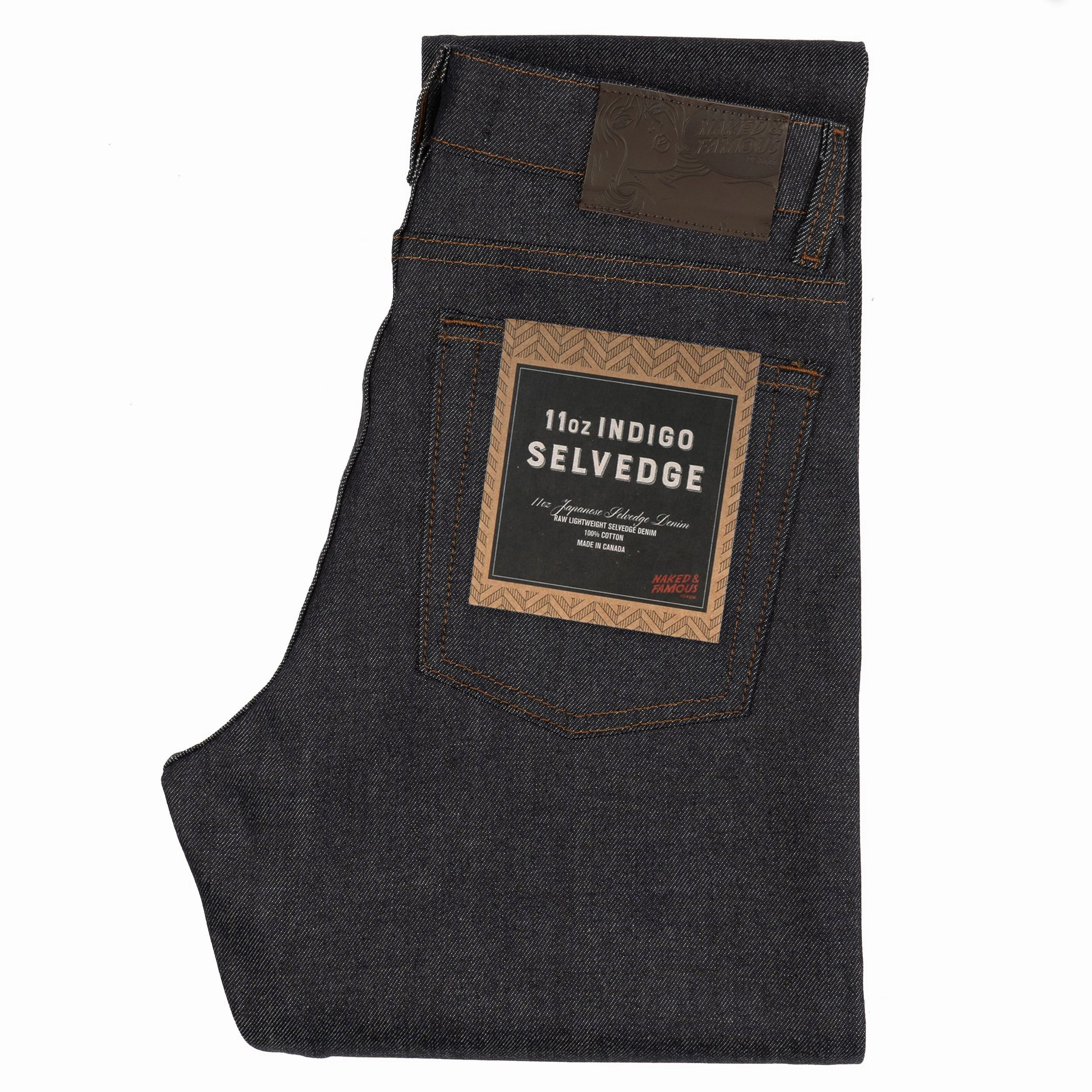Weekend Getaway Minimalist Breathable Arrow - 11oz Indigo Selvedge Denim